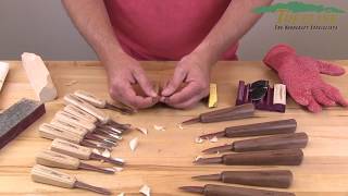 Basic Hand Carving Tools Explained [upl. by Yorgo342]