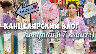 ПОКУПКИ КАНЦЕЛЯРИИ И ОДЕЖДЫ К ШКОЛЕ Иду в 7 класс [upl. by Larena846]