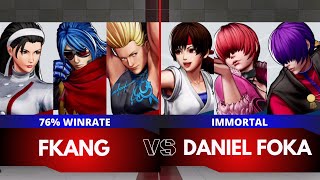 KOFXV🌟FKANG BenimaruKrohnenChizuru vs DANIEL FOKA YuriShermieOShermie🌟Ranked Match  1024 [upl. by Nnylatsyrc467]