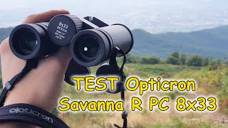 Test e Recensione Binocolo per Trekking Opticron Savanna R PC 8x33 [upl. by Hull]