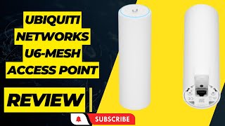 Ubiquiti Networks U6Mesh Access Point Review [upl. by Noland700]