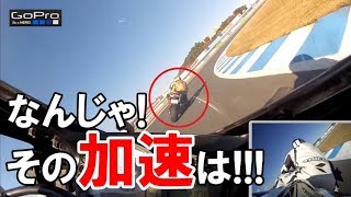 【加速差がヤバい】GSXR750でR1000を追いかけろ [upl. by Alaehcim486]