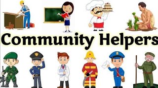 Our HelpersCommunity HelpersCommunity Helpers for kidsJobs amp Occupation kidslearning [upl. by Shippee11]