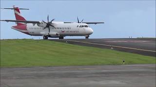 Flight ReportRodriguesMauritius Air Mauritius ATR 72500 [upl. by Leonsis996]