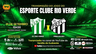 RIO VERDE X PIRES DO RIO 01092024 1530 H [upl. by Clardy57]