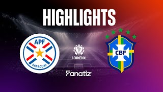 Paraguay vs Brazil 10  Highlights  World Cup Qualifiers 2026 [upl. by Maer80]