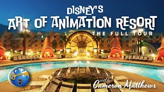 Disneys Art of Animation Resort  Complete Walt Disney World Resort Hotel Tour [upl. by Noir880]