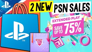 2 NEW PSN SALES Live Now Extended Play  Games Under 20 PSN Sales Cheap PS4PS5 DEALS PSN Deals [upl. by Georas921]