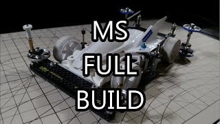 【ミニ四駆】Tamiya Mini 4WD Build MS Body Damper Full Build [upl. by Yasnyl]