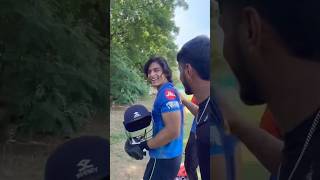 6 balls 4 sixes challenge with ​⁠aryamanpal01 😍♥️ cricket challenge sports [upl. by Ahsienet]