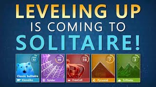 Leveling Up is coming to Microsoft Solitaire Collection [upl. by Ecaidnac]