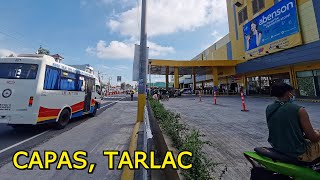 CAPAS TARLAC TOUR  Walking Along Mcarthur Highway in CAPAS TARLAC Philippines [upl. by Aubarta]