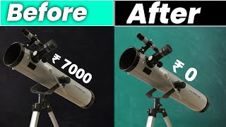 I got Free Telescope In Just 28 Days From Flipkart 🤑  But How [upl. by Lazor85]