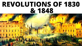 Revolutions of 1830 amp 1848  1830 और 1848 की क्रांतियाँ  World History for UPSCPCS [upl. by Byrann181]