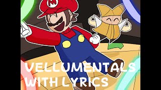 Paper Mario The Origami King Vellumental theme WITH LYRICS [upl. by Afesoj]