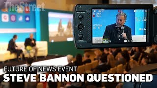 Steve Bannon Interview at FT Future of News Conference [upl. by Akina]