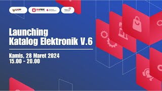 Launching Katalog Elektronik V6 [upl. by Dlaner]