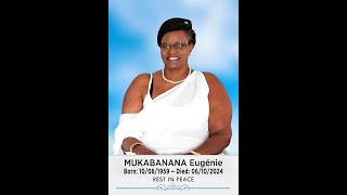 Umuhango wo Gusezera no Guherekeza bwa Nyuma umubyeyi wacu MUKABANANA Eugénie [upl. by Corrianne]