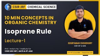 Special ISOPRENE Rule in Hindi For CSIR NET amp GATE Chemistry Exams  Terpenes  Biomolecules [upl. by Aimik370]