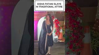 Disha Patani Seek Ganpatis Blessings at Maharashtra CM Eknath Shindes Residence  Video [upl. by Relyuhcs]