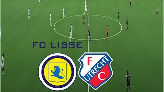 FC Lisse 12 FC Utrecht Samenvatting  Highlights  KNVB BEKER 2024 [upl. by Edan682]