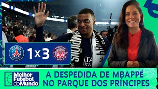 MBAPPÉ MARCA EM SEU ÚLTIMO JOGO EM CASA MAS PSG TEM DERROTA INESPERADA  CLARA ALBUQUERQUE ANALISA [upl. by Myrta285]