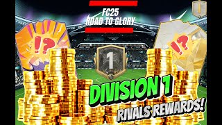 FC25 DIVISION 1 RIVALS REWARDS  fc fc25 fifa rivals [upl. by Assilram]