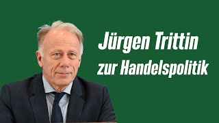 Jürgen Trittin zur deutschen Handelspolitik [upl. by Chrissy]