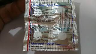 Macpod 100 MG Tablet Full Review [upl. by Lewls]