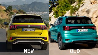 2024 Volkswagen TCross New vs Old VW TCross [upl. by Virg272]