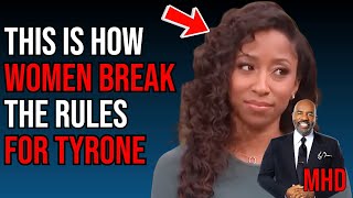 Woman BREAKS The RULES For TYRONE On The Steve Harvey Show For The World To See  PROOF [upl. by Esmerelda]