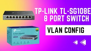 TPlink VLAN config 8port manageable switch  in Hindi  trexxmedia TPLINKTECH [upl. by Aloke]