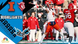 Illinois vs Rutgers  COLLEGE FOOTBALL HIGHLIGHTS  11232024  NBC Sports [upl. by Dagny]