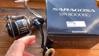 Shimano Saragossa SW8000 MY 2020 [upl. by Male]