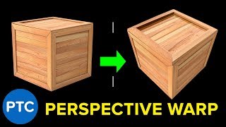 How to Change The Perspective of ANYTHING In Photoshop  Perspective Warp Guide [upl. by Cirred659]