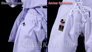 ARAWAZA BLACK DIAMOND amp AMBER EVO  KARATE KATA WKF [upl. by Acinimod379]