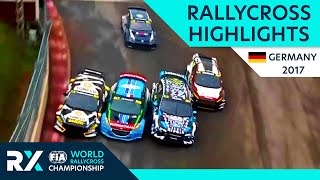 World RX of Germany 2017 Highlights  World Rallycross at Estering Circuit Germany [upl. by Moon]