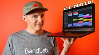 How to MAKE MUSIC with BandLab on a COMPUTER [upl. by Kennet]