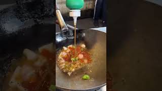 Honey chilli potato 🤤 honey chillipotato streetfood foodchallenge tranding viral foodie hot [upl. by Atnahc]