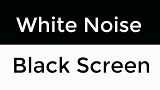 White Noise Black Screen  AdFree  Ultimate Relaxation and Sleep Soundscape [upl. by Wolcott]