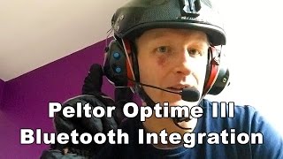 Peltor Optime III amp V6 Bluetooth 6 Riders Integration  Paramotor [upl. by Creighton]