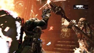 Gears of War 2  Fight of the Skorge  Gameplay [upl. by Eisor]