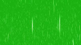 Rain Effect Green Screen 1 hour for Final Cut Pro Adobe Premiere iMovie [upl. by Toole]