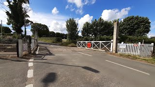 New Gate Dullingham Level Crossing Cambridgeshire [upl. by Radu260]