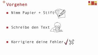 Deutsch üben  Diktat 25  Schwierige Wörter [upl. by Burack]