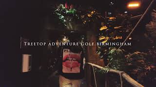 Treetop adventure golf Birmingham Family day out [upl. by Anairotciv]