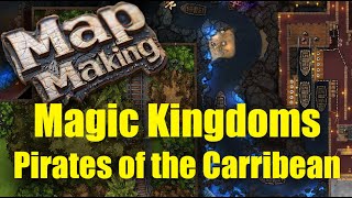 Map Making in Disney World  Magic Kingdoms Pirates of the Carribean [upl. by Pelage424]