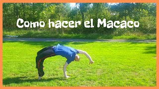 Como hacer el MacacoAcrobacias Capoeira amp Parkour amp Freerunningby Infinite Tutorials [upl. by Ayal]