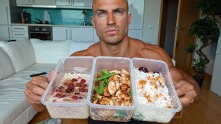 Meal Prep 3000 Calories In 14 MINUTES [upl. by Elburr]