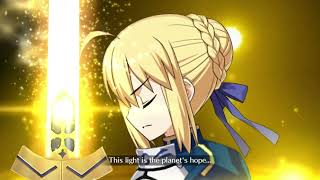 Artoria Pendragon Saber Noble Phantasm  Old amp New [upl. by Rosemare497]